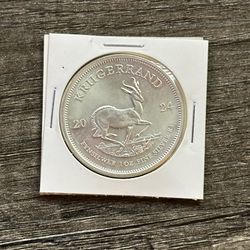 2024 South Africa 1oz Silver Krugerrand BU