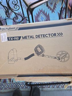 NEW  TX-910  M ETAL DETECTOR   SKYCRUISER