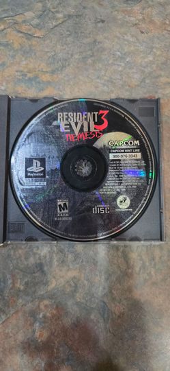 Resident Evil 3 Nemesis PS1 Disc Only - Authentic Black Label (Tested & Working)