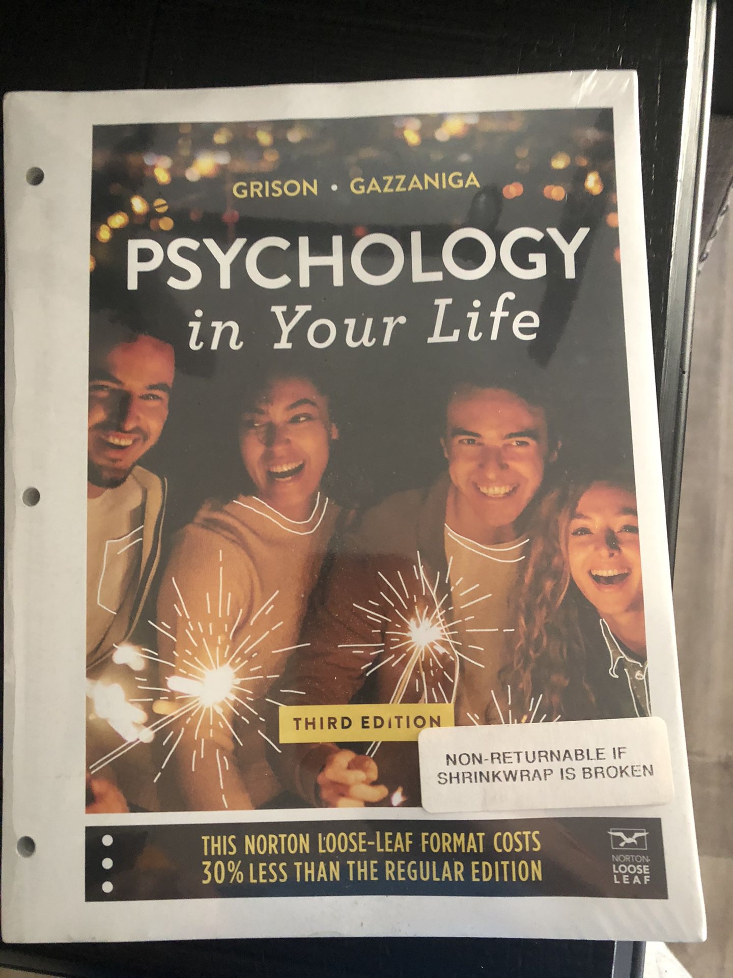 Psychology in Your Life Third Edition Textbook