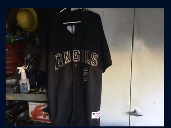 Angels Albert Pujols authentic Majestic jersey