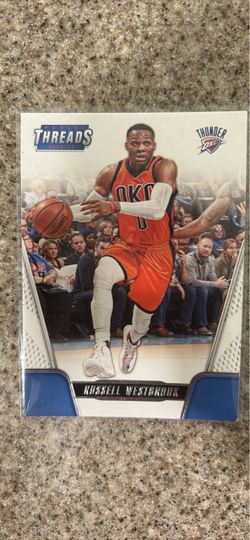 Russell Westbrook 2016-17 Panini Threads Basketball Card