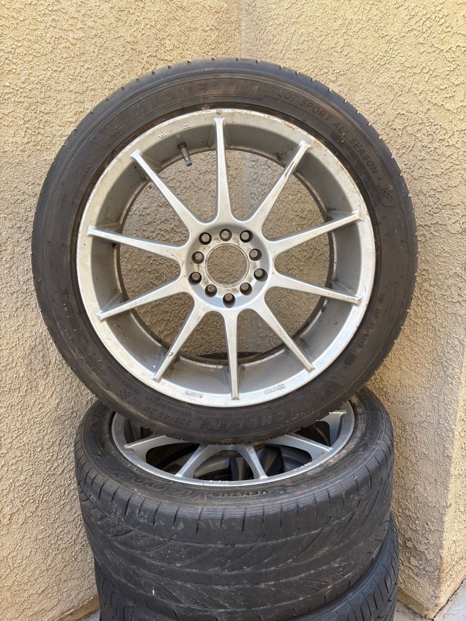 Enkei 5x114.3mm 17’ Rims 38 offset for Sale in Murrieta, CA - OfferUp