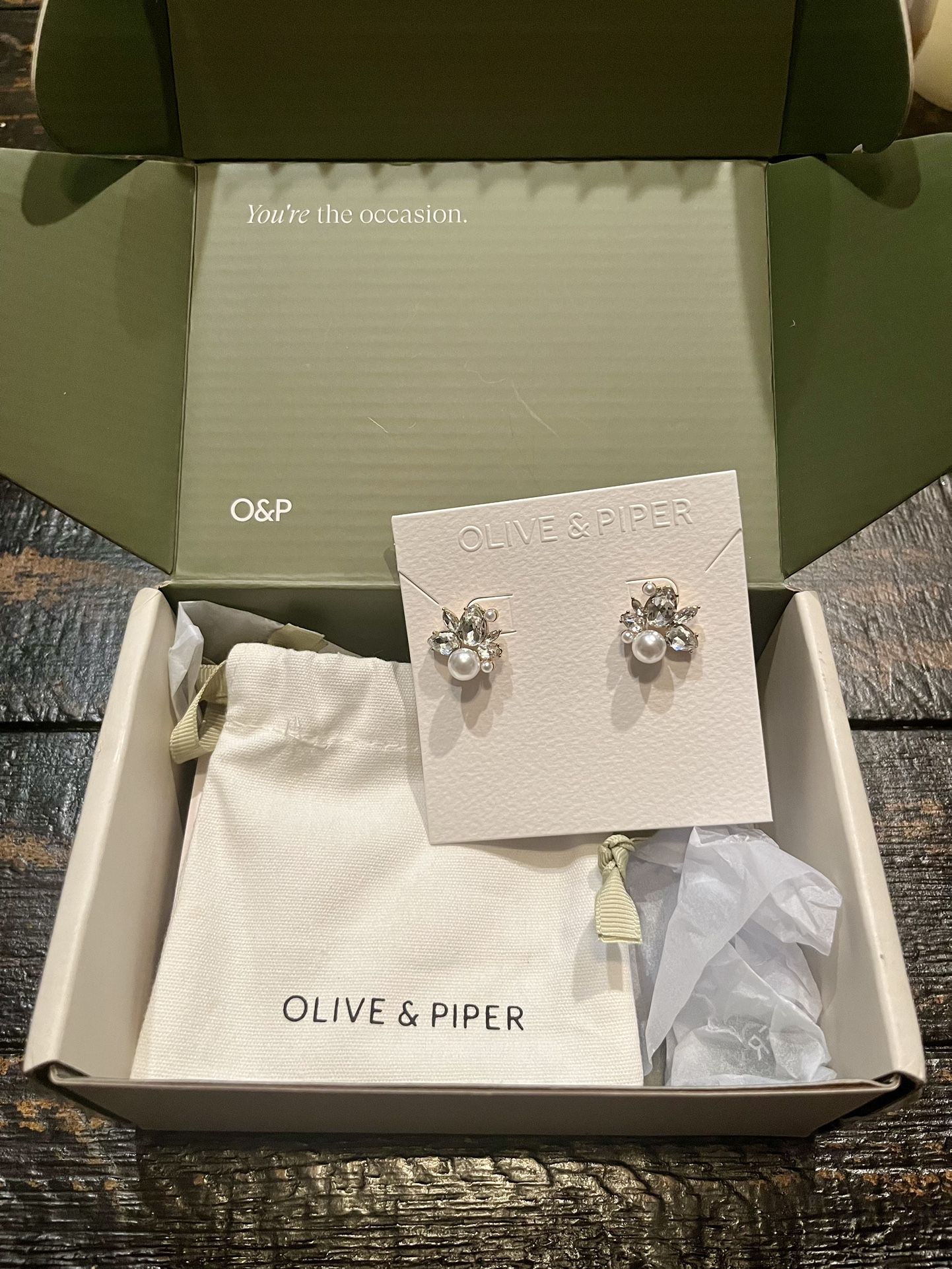 Never Been Worn: Bridal Earrings