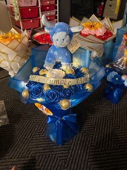 Ramo de flores eternas para hombre