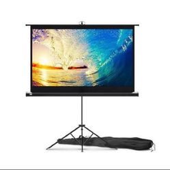Projector Screen with Stand 60 inch