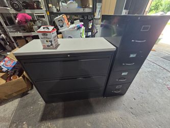 3 file cabinet set
