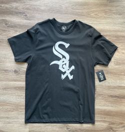Men Size Large Chicago White Sox 47 Brand T-Shirt Adult Southside Baseball New