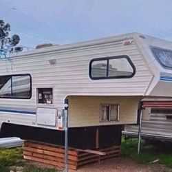 Trailer Camper Is And a Good Conditions Is has Two Size Beds Full Size And Twin Size Bed Are you interested in your message