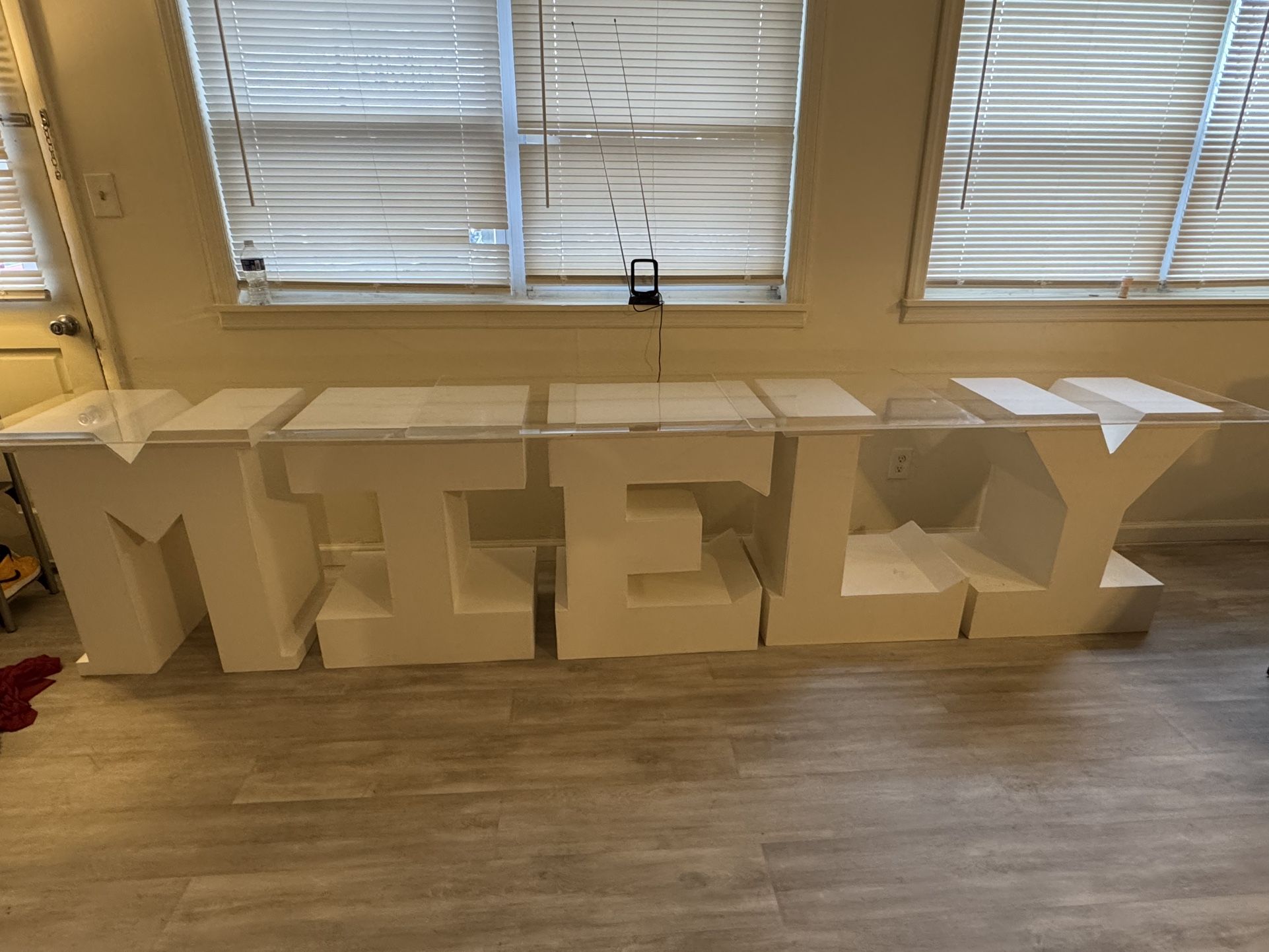 letters for birthdays wedding decoration