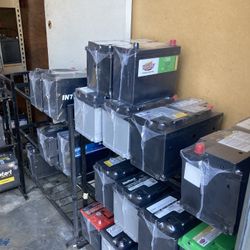 Car batteries