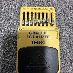 Behringer Graphic EQ Guitar Pedal