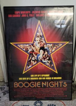 Framed Movie Poster - Boogie Nights
