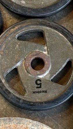 Reebok 5 lb Weight Plate
