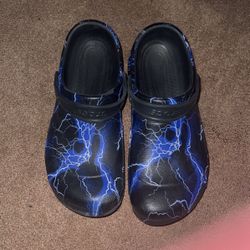 Lightning Crocs Men’s Size 12