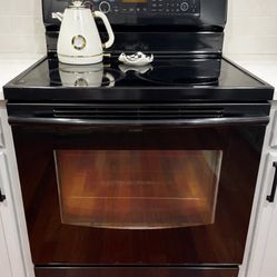 LG Electric Range –  Black Finish