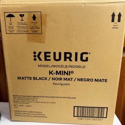 New, Keurig K-Mini Single Serve K-Cup Pod Coffee Maker, 6 to 12oz Brew size, Black