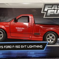 Fast And Furious Brians Ford 150 SVT Lightning Collector Series 1/24 Scale 