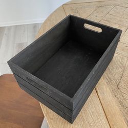 small black crate 