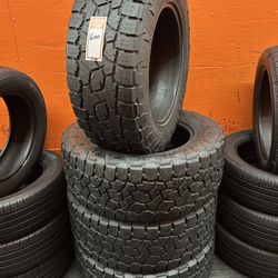 35x12.50R20 Toyo Open Country A/T Full Tire Set