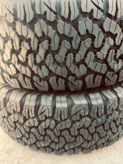 Tengo este 2 llantas LT85/70R17 BFGOODRICH ALL TERRAIN A/T KO2