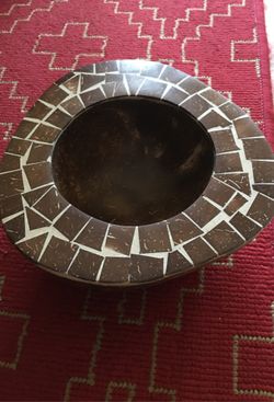 Coconut Bowls Handmade in Indonesia. Each is one of a kind.