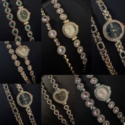 Watch and Bracelet Sets $5 Each