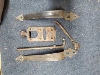 Barn door handles