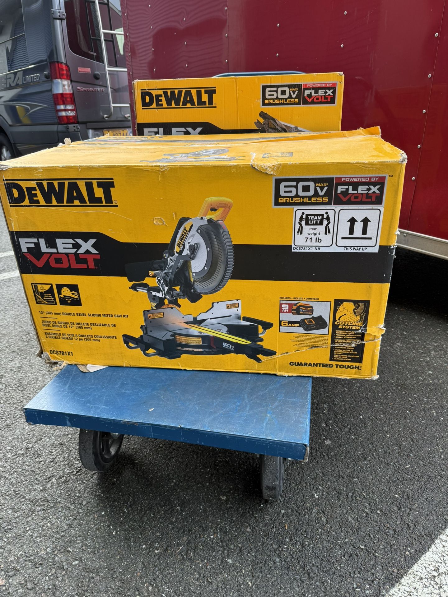 60v Dewalt Chop Saw 12in