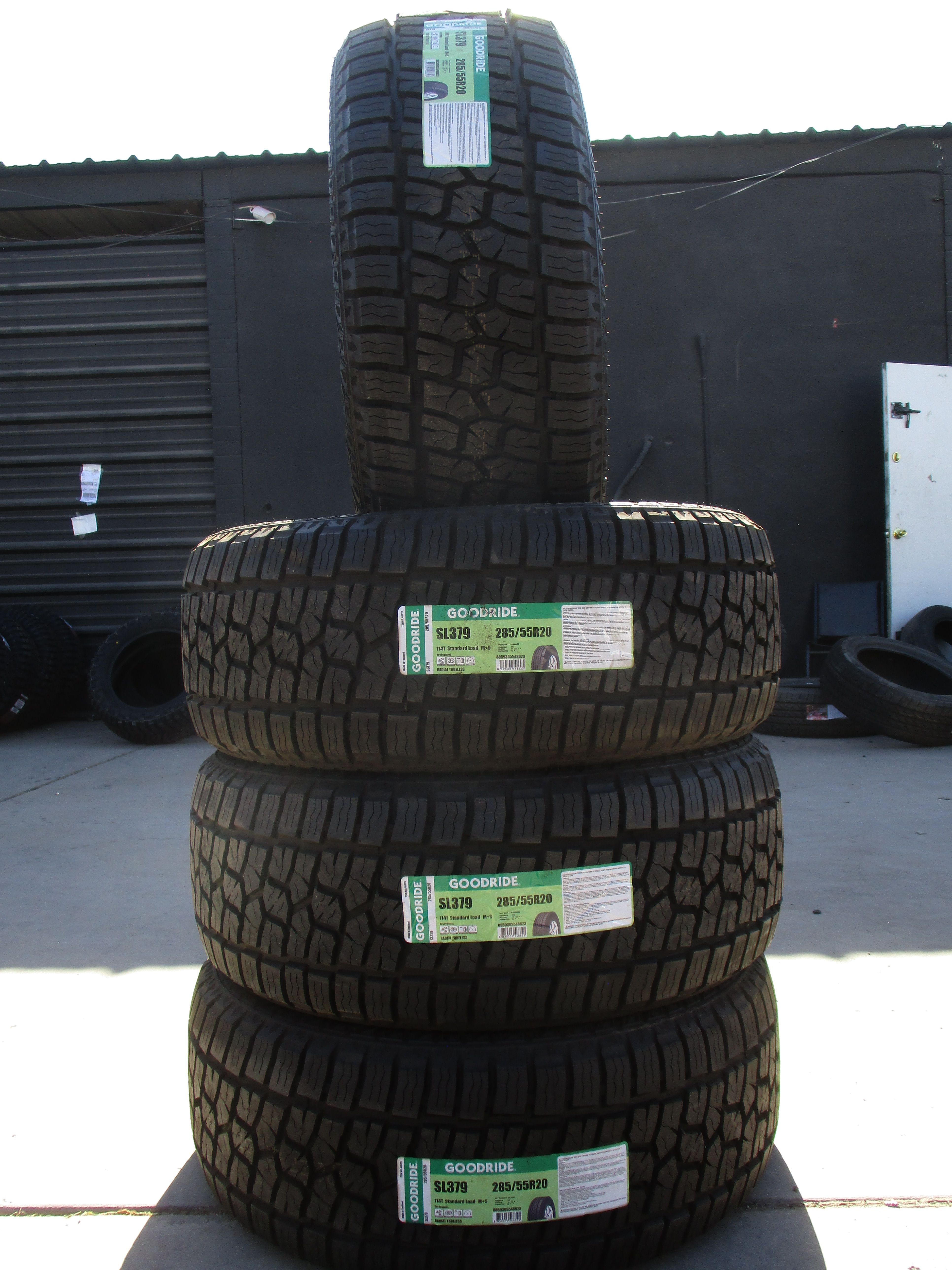285/55/20 New Goodride All Terrain Tires