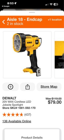 Dewalt spotlight