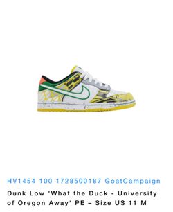 Away Dunk PE What The Duck
