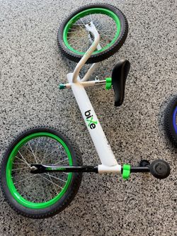 Bixe 16 Inch Balance Bike Green