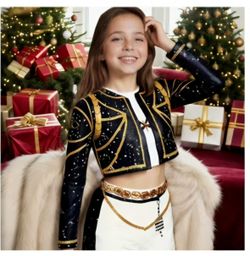KPOP Rumi printed- 3 piece costume