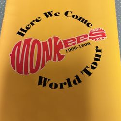 Tour concert Program 30th anniversary World Tour The Monkees Here We Come 1(contact info removed)