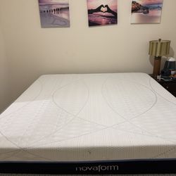 King Size Mattress And Box Frame
