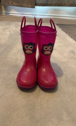 Botitas para la lluvia talla 7