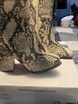 NEW Steve Madden Snake Boot