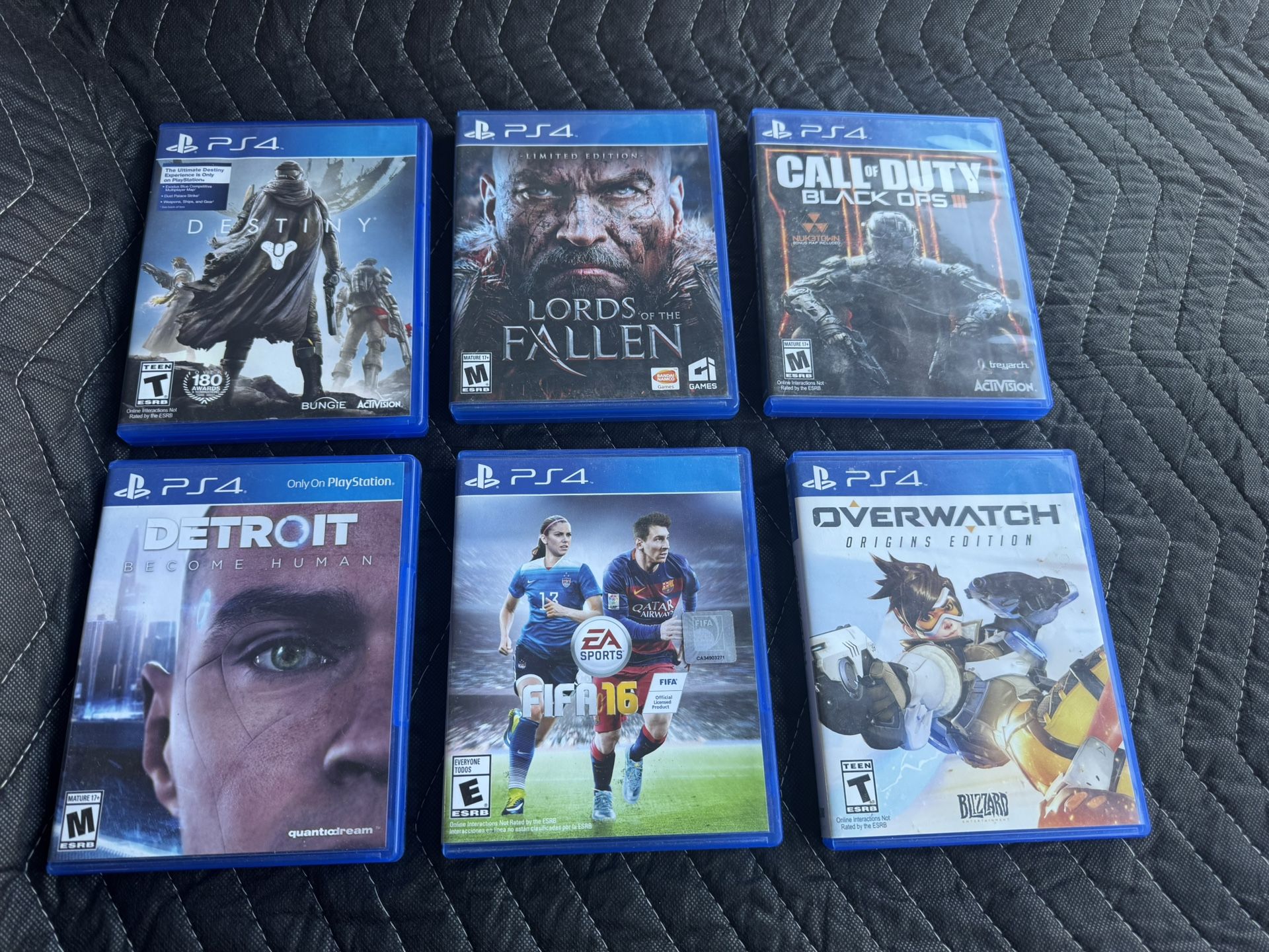 Lot Of 11 PS4 Games