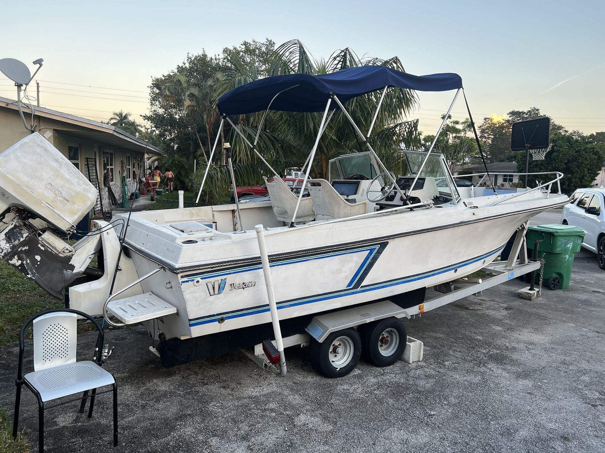 21 Foot Wellcraft Boat for Sale in Fort Lauderdale, FL OfferUp