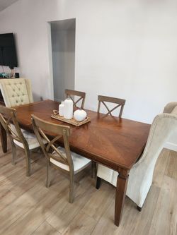 Modern Organic Farm House Dining Set ✨