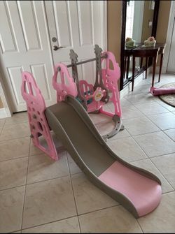 Slide and Swing set