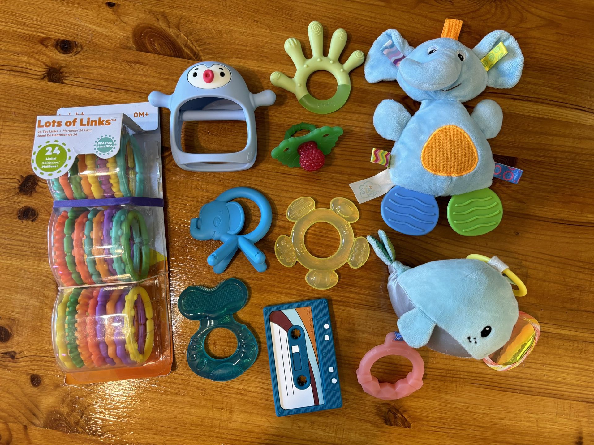 Teething Toys And Clips