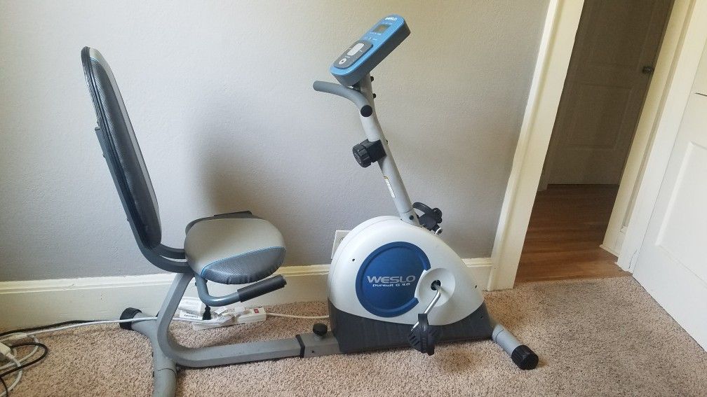 weslo pursuit 720s exercise bike