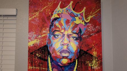 Notorious B.I.G. wall art