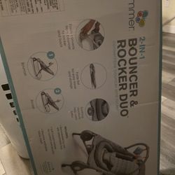 2-IN-1 Bouncer & Rocker Duo