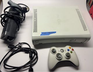 Microsoft Xbox 360 Console with Controller and Cables