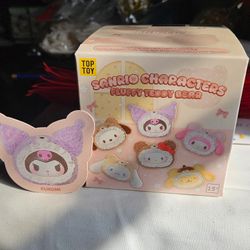 Sanrio Characters Fluffy Teddy Bear  Confirmed Kuromi