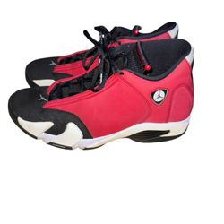 Jordan 14 Retro Gym Red Toro Men's - 487471-006 - US