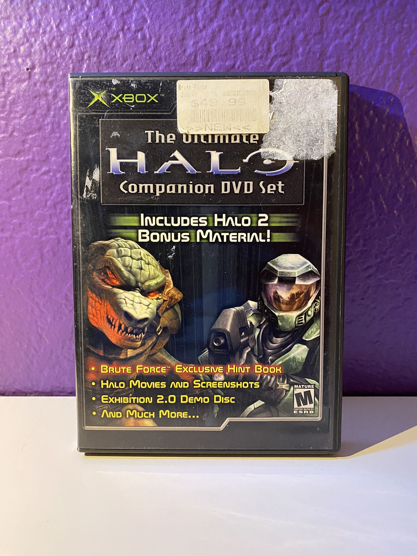 The Ultimate Halo Companion DVD Set Microsoft Xbox Complete In Box